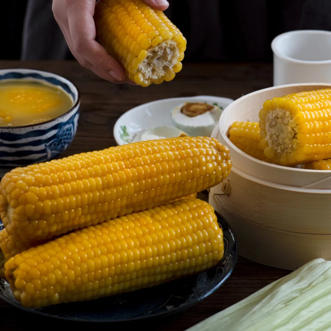 【甜加糯十棒】低脂粗粮饱腹黄糯甜玉米粘苞米黏苞米甜玉米真空包装