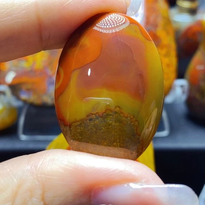 玛瑙/玉髓吊坠(不含链)未镶嵌