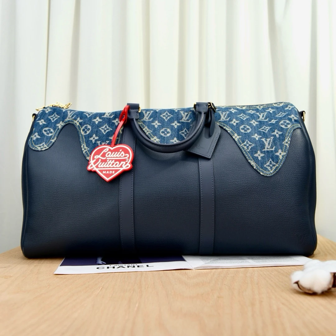 99新 LouisVuitton/路易威登 8487 LV NIGO联名 50蓝色夹克外套