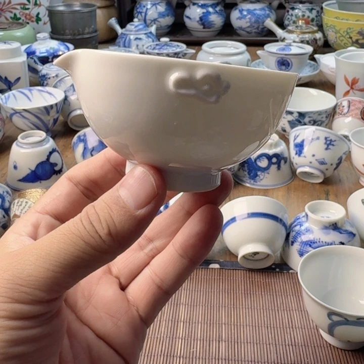 青花瓷器杯子茶具