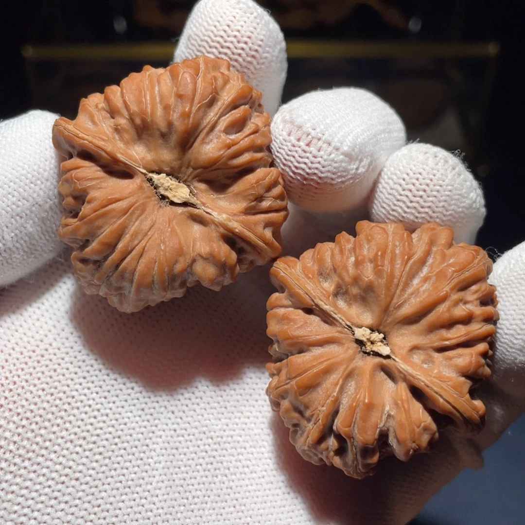 吊坠文玩核桃41平谷凹底