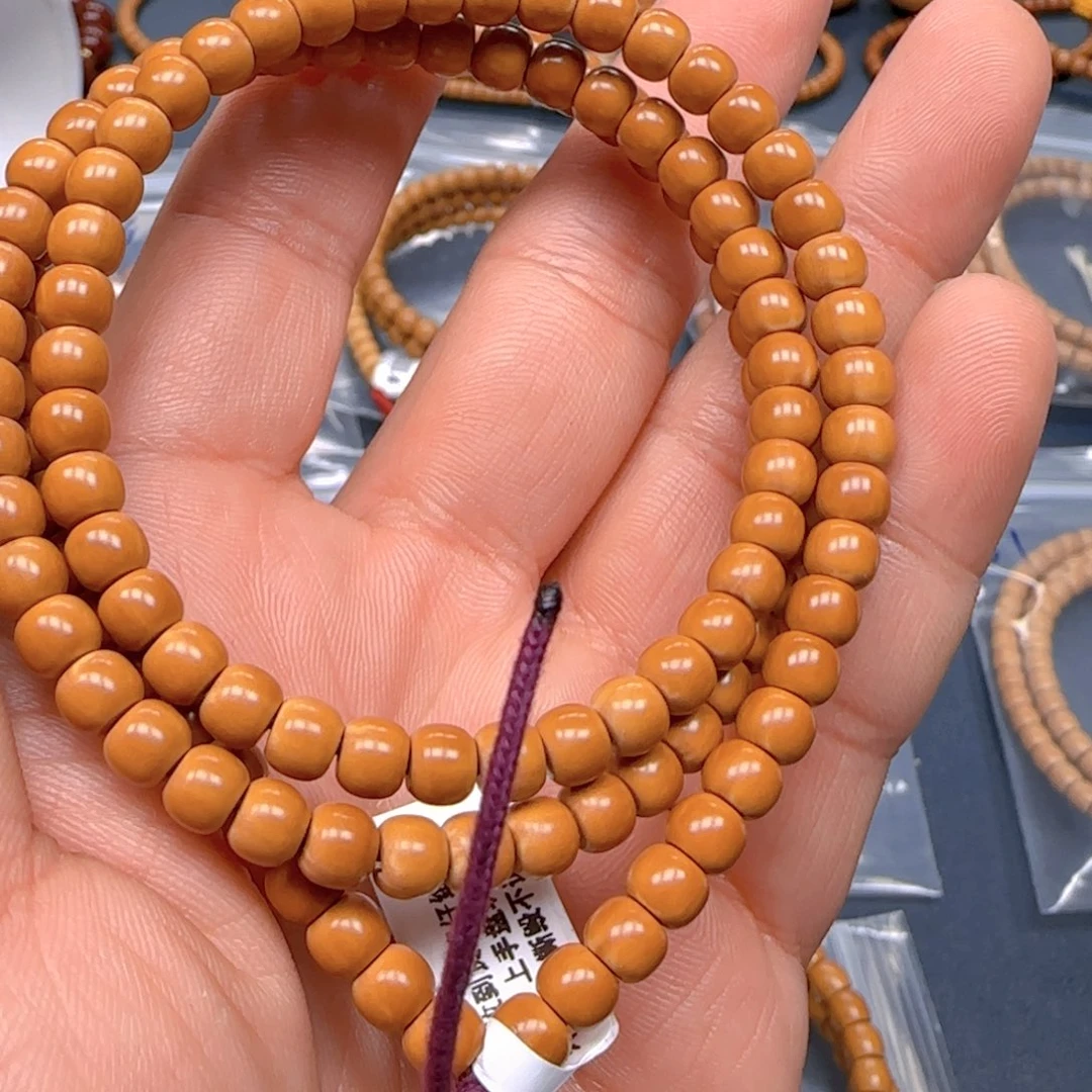 手串橄榄核老挝S+级核尖极限弧尺寸5.8