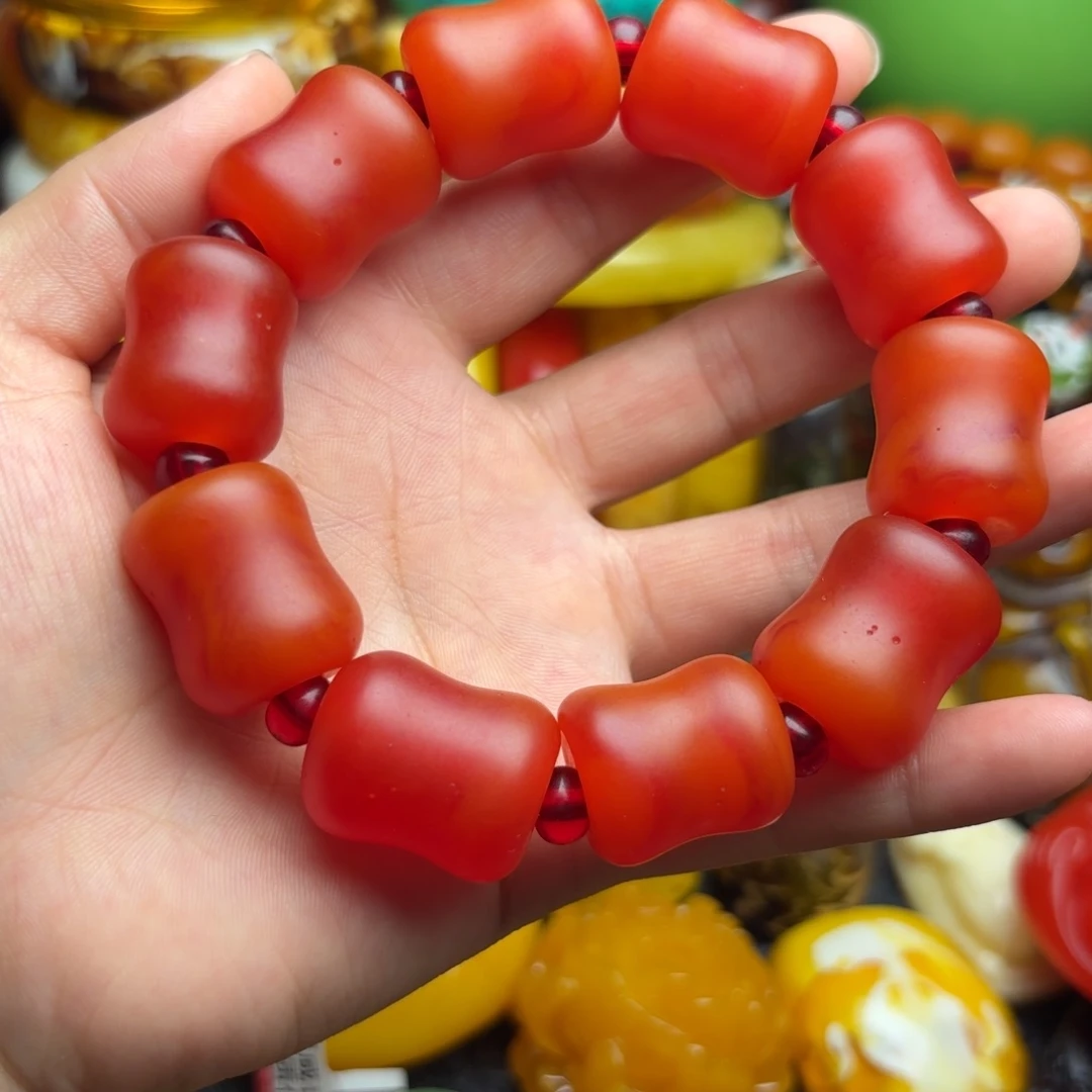 未镶嵌琥珀手串蜜蜡