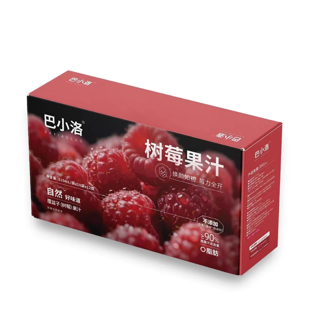 66022  巴小洛覆盆子树莓果汁饮料（10袋）（2026.1.6前食用）