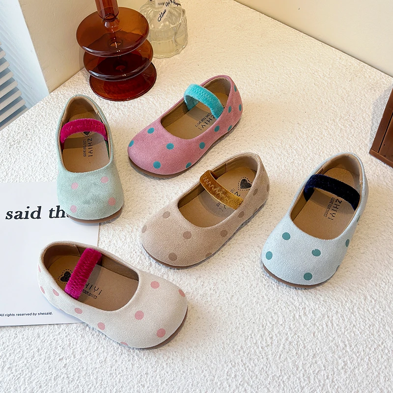 【奶酪专属】春夏新款复古女童洋气公主鞋圆头皮鞋软底舒适宝宝鞋