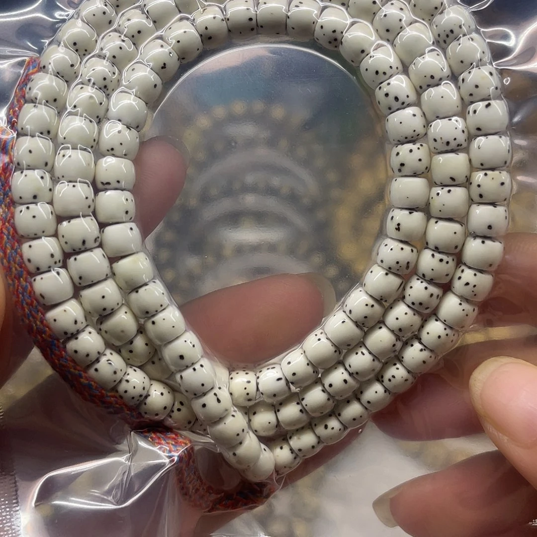 手串星月菩提6*5原生态直切 数星星
