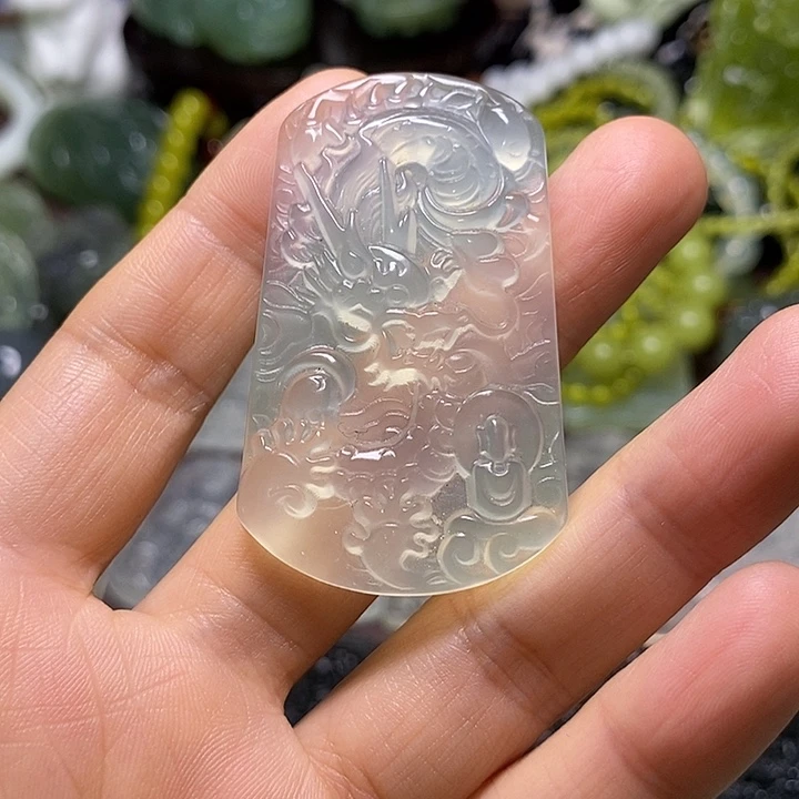 岫玉未镶嵌岫玉挂件