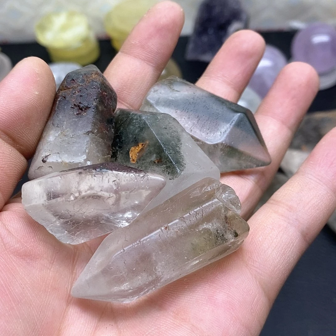 水晶珠宝半成品未镶嵌52水晶石