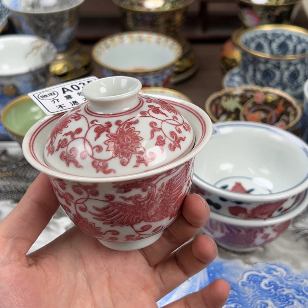 勇***房景德镇手工手绘陶瓷