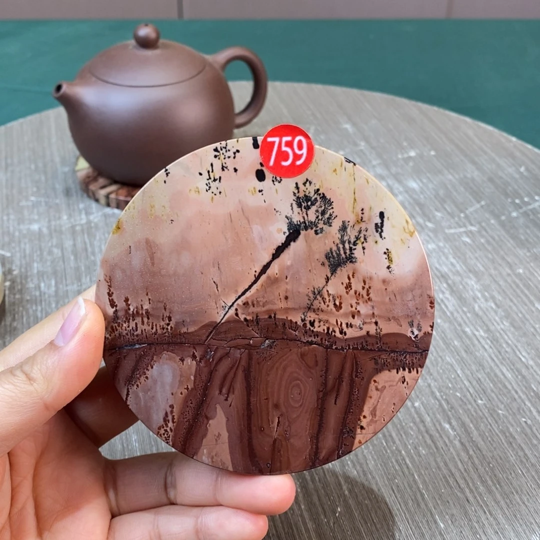 石材广西国画石草花石