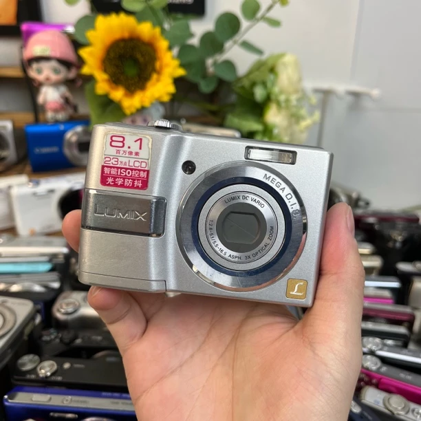 9新 Panasonic/松下 松下ls80自备五号电池冷白皮氛围感送相机包