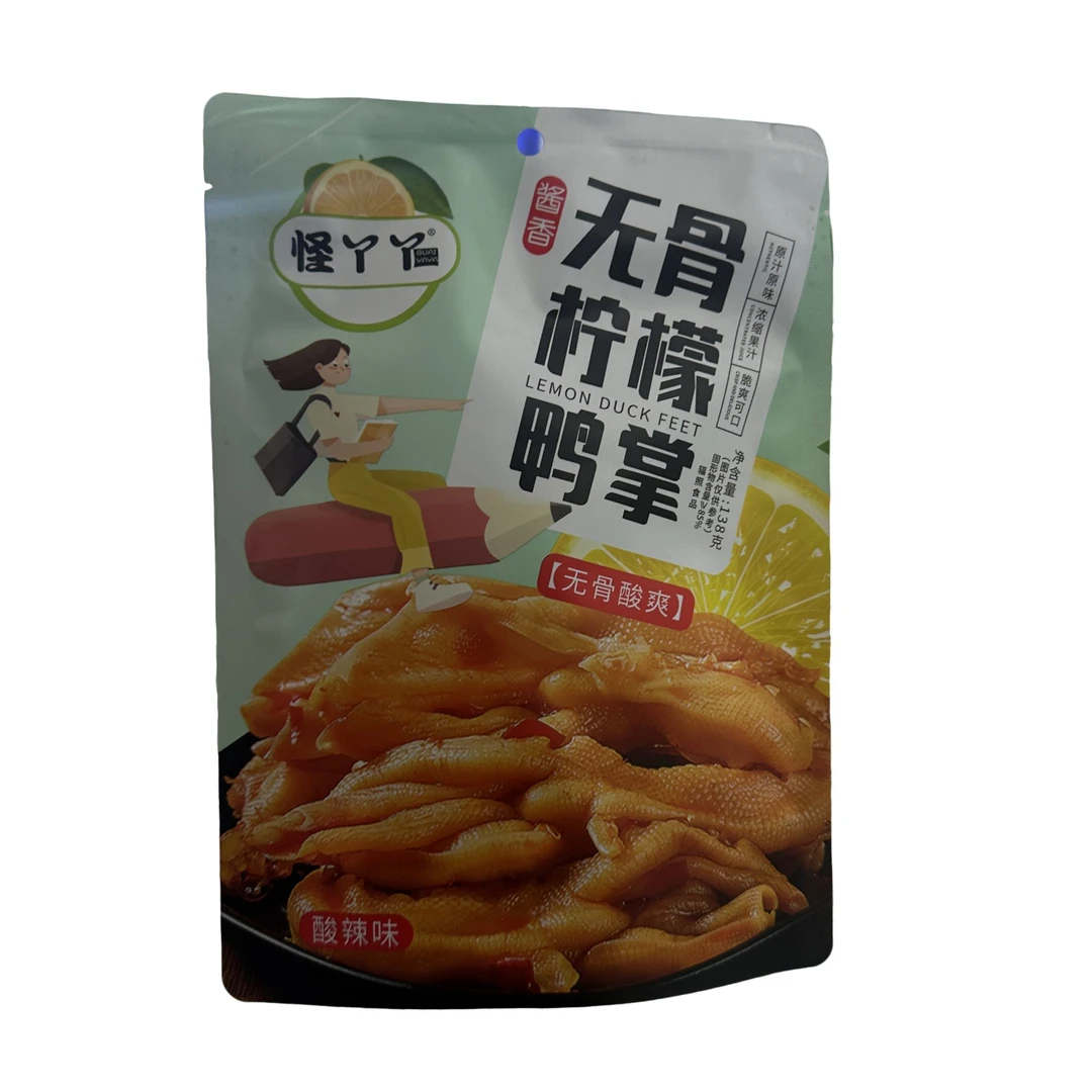 酸辣无骨柠檬鸭掌138g
