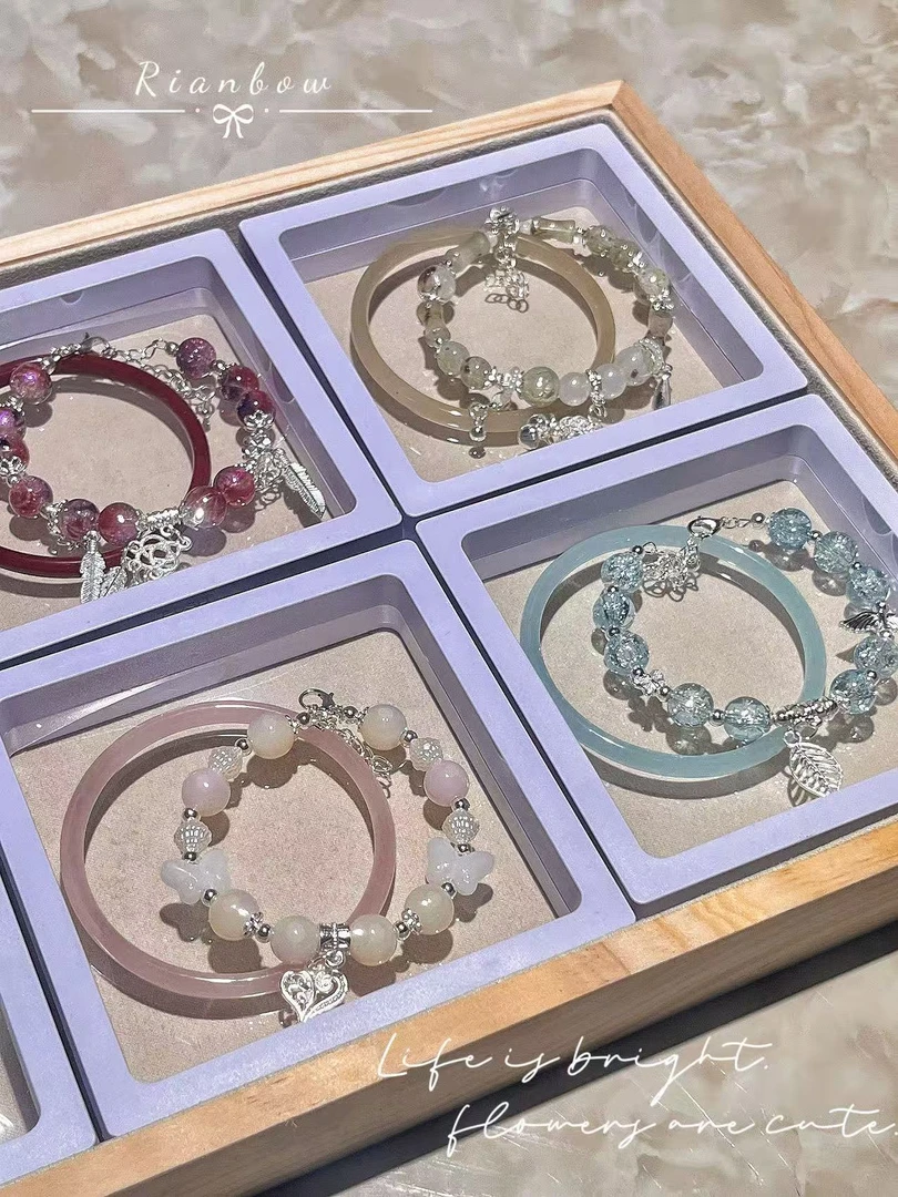 仙女小众【叮当6mm】镯琉璃DIY百搭礼盒时尚款