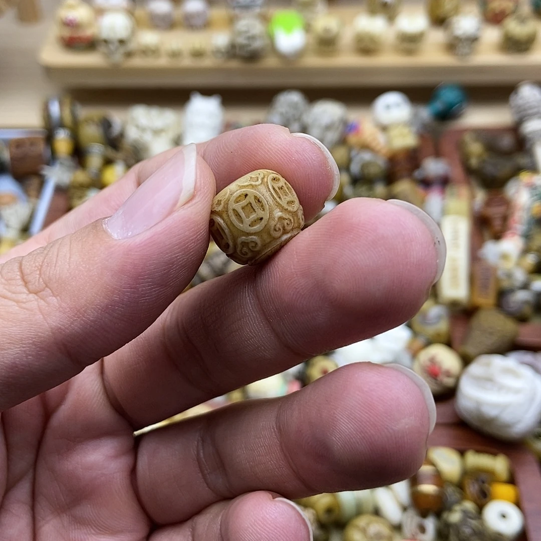 鹿骨其他13毫米金钱珠