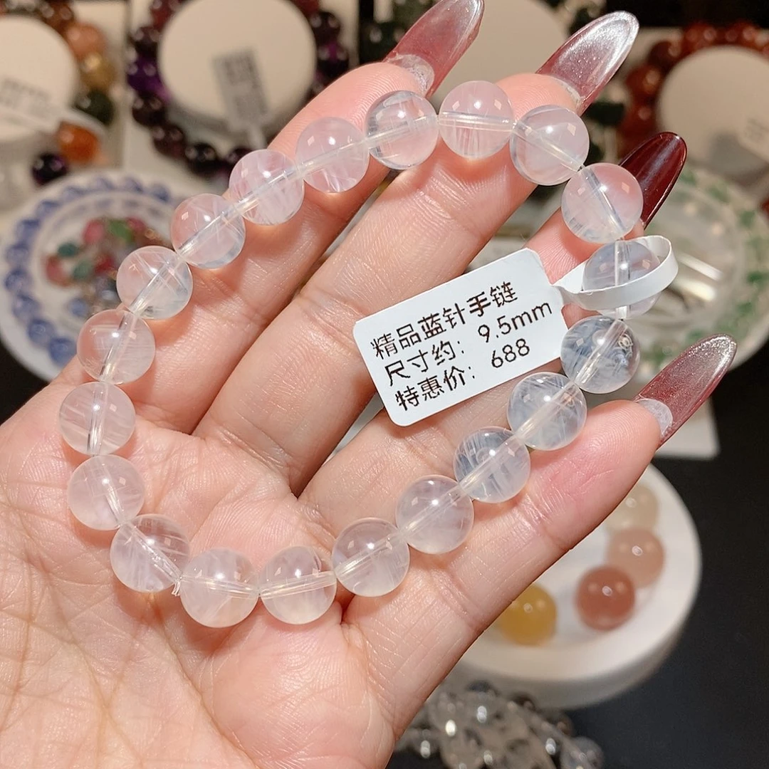 水晶手链未镶嵌蓝针