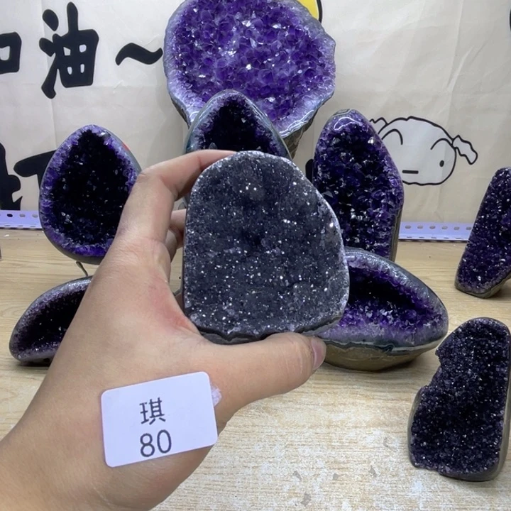 未镶嵌珠宝半成品紫晶