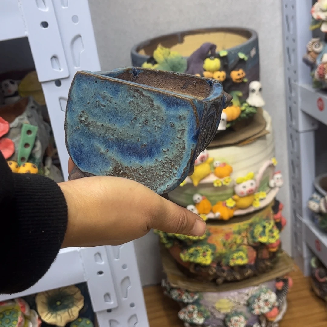 小***念花盆青铜瑕疵福利