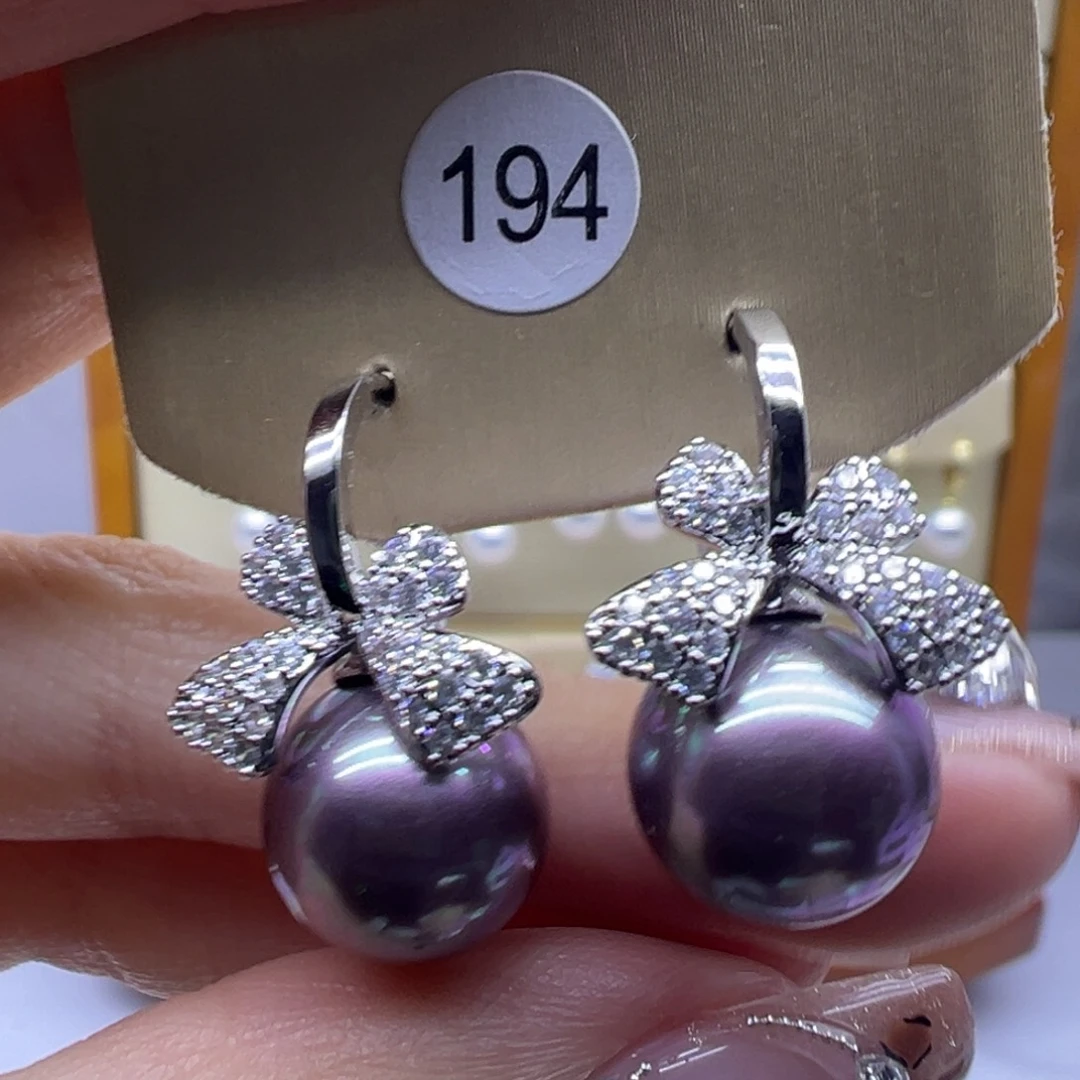 淡水珍珠耳饰未镶嵌