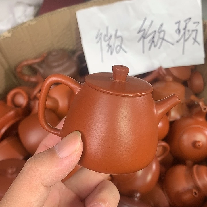 原矿朱泥茶具茶壶家用90