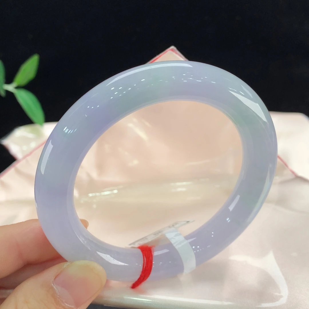 翡翠未镶嵌手镯0137
