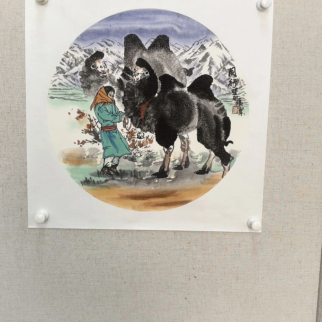 国画亲笔手绘原创