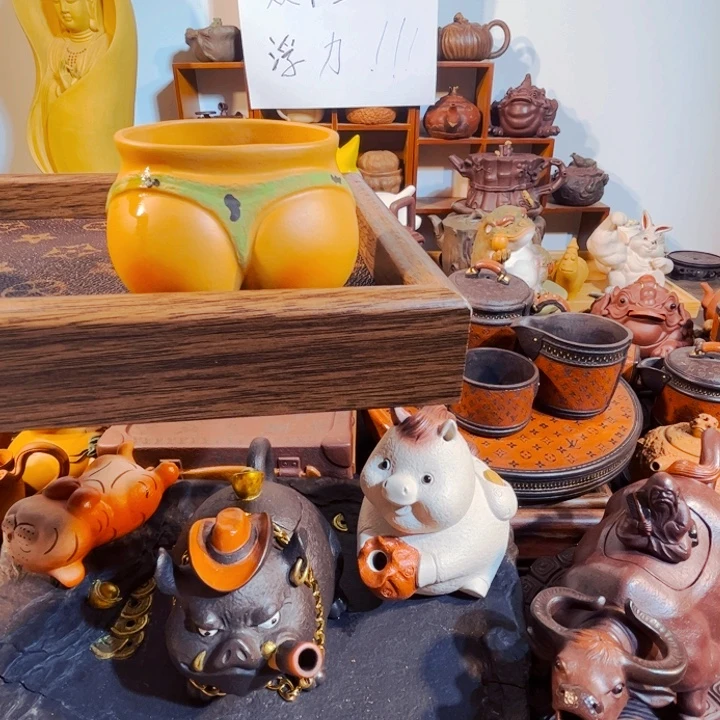 純***鸡茶壶紫砂纯手工制作过程就是