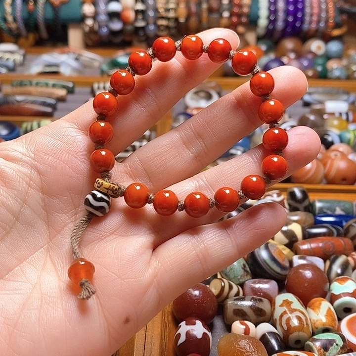 写***柔玛瑙/玉髓未镶嵌颈饰