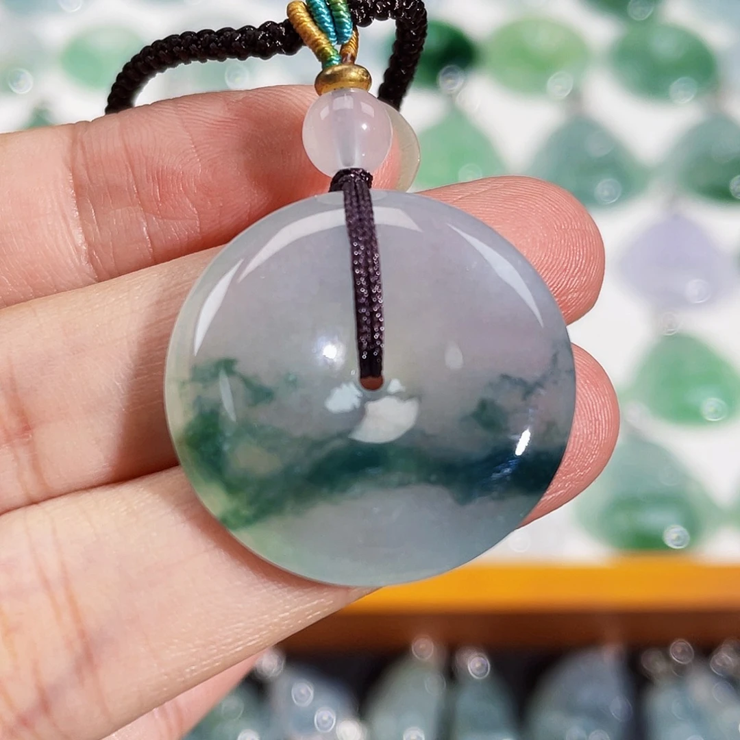 颈饰未镶嵌翡翠吊坠