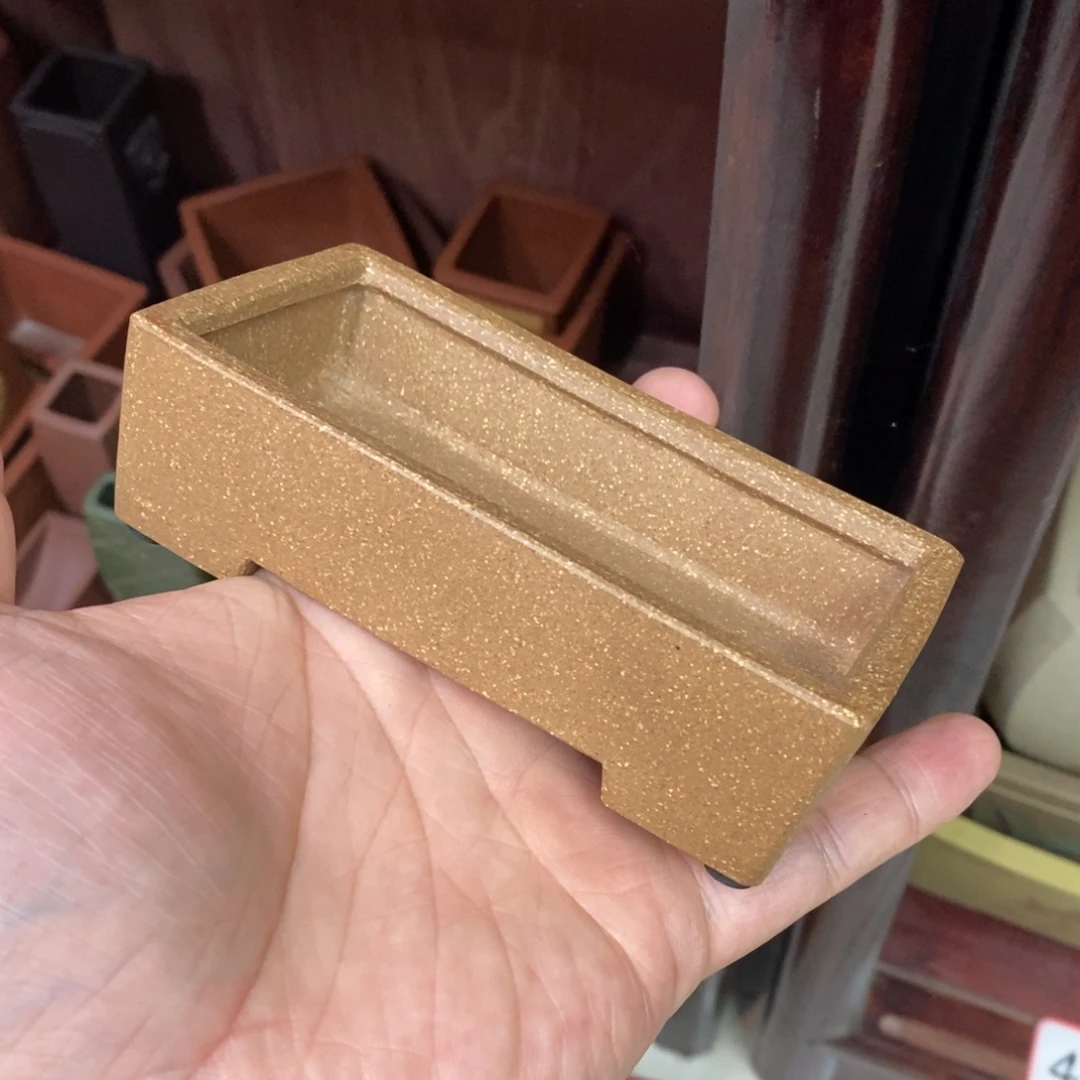 上***客花盆紫砂瑕疵处理