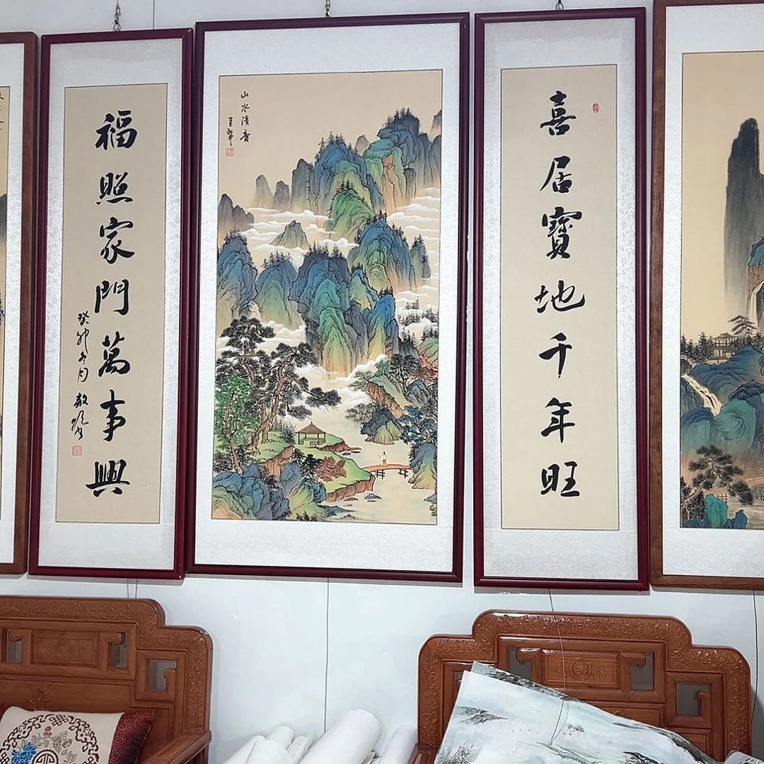@***雪国画手绘保证质量保证