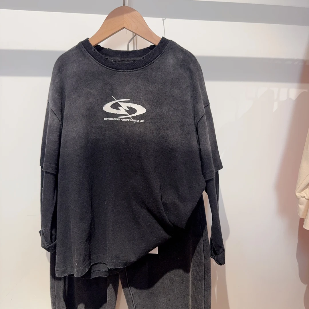 帅姐闪购大童上衣6768黑色