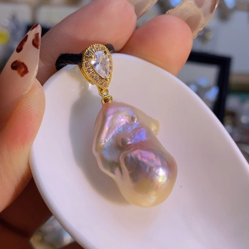 【闪购商品】淡水珍珠天然淡水珍珠合金