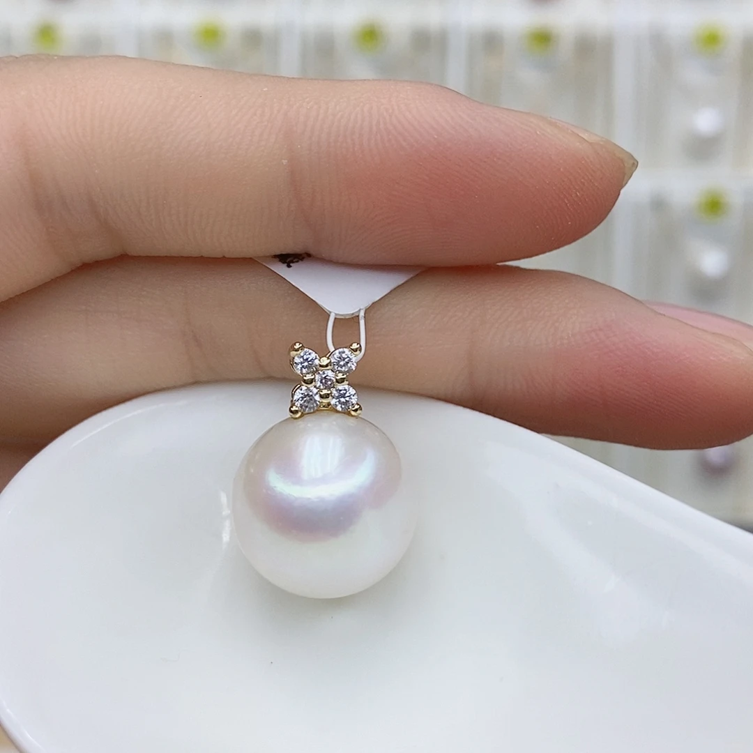 颈饰淡水珍珠合金