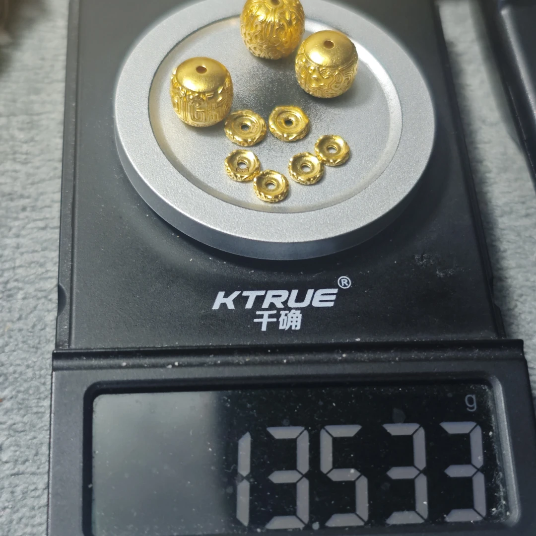 足金999黄金文玩配饰