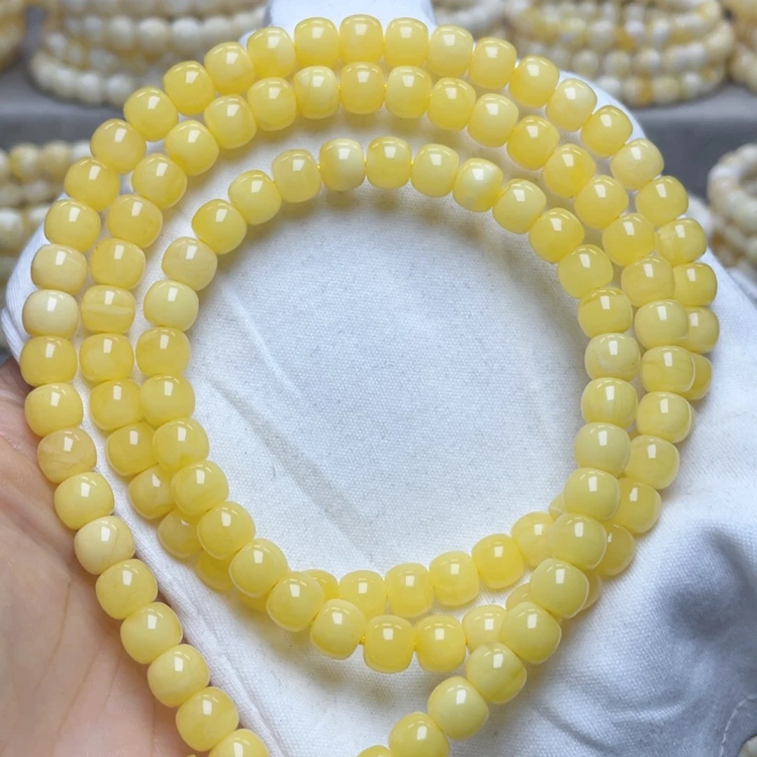 未镶嵌蜜蜡裸石7.5m蜜蜡108