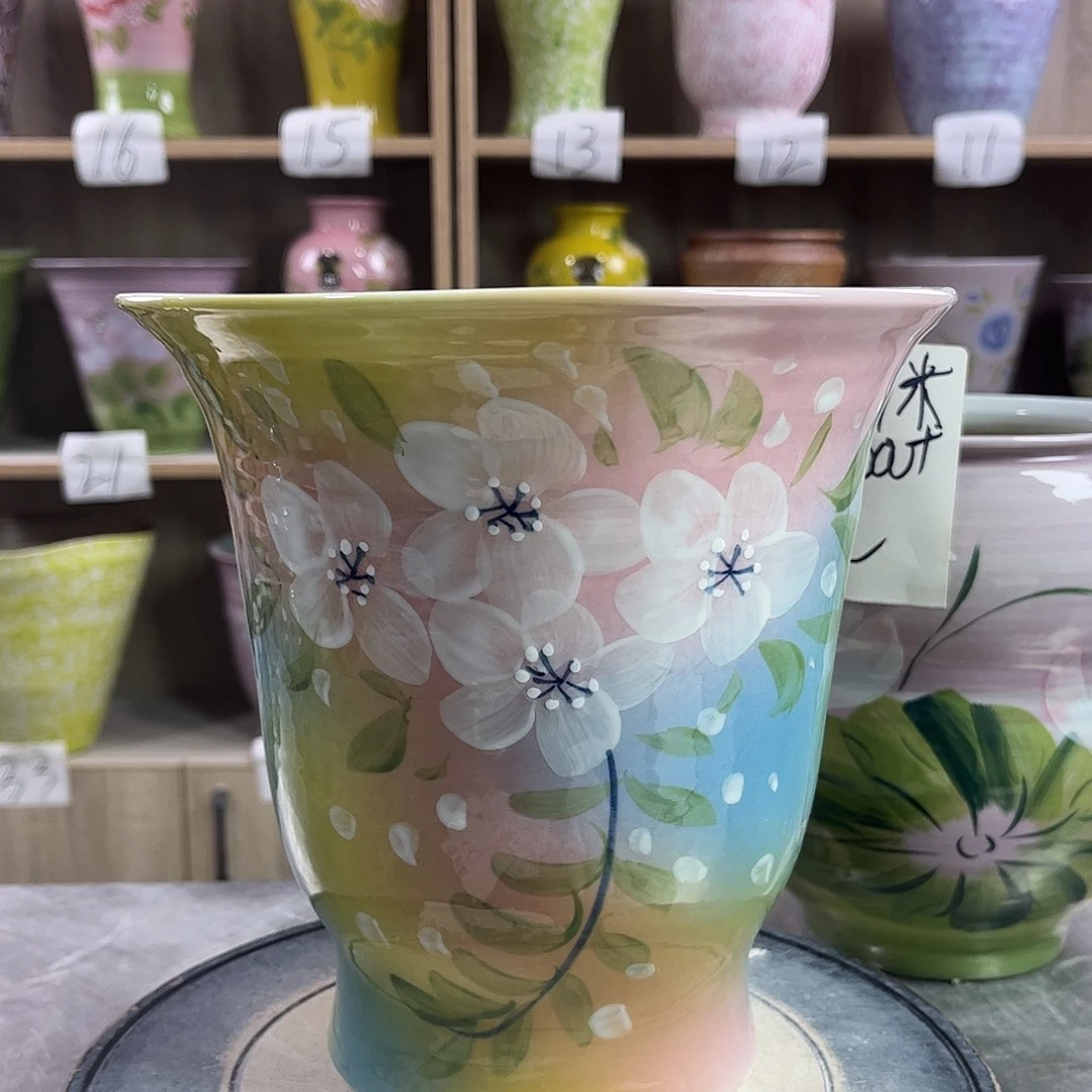 景德镇陶瓷花盆花盆