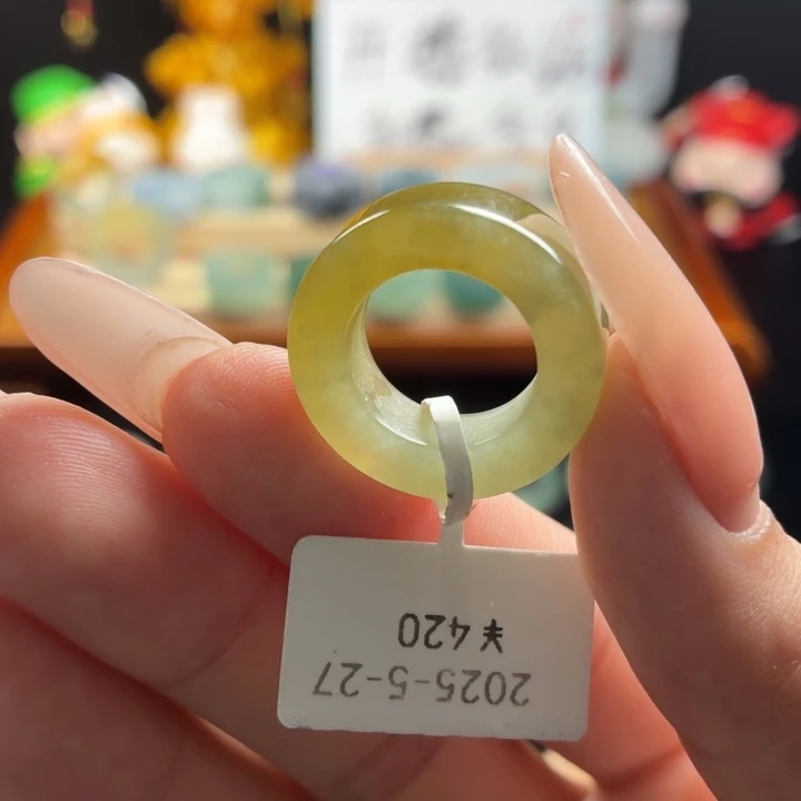 定制翡翠未镶嵌12圈内戒圈