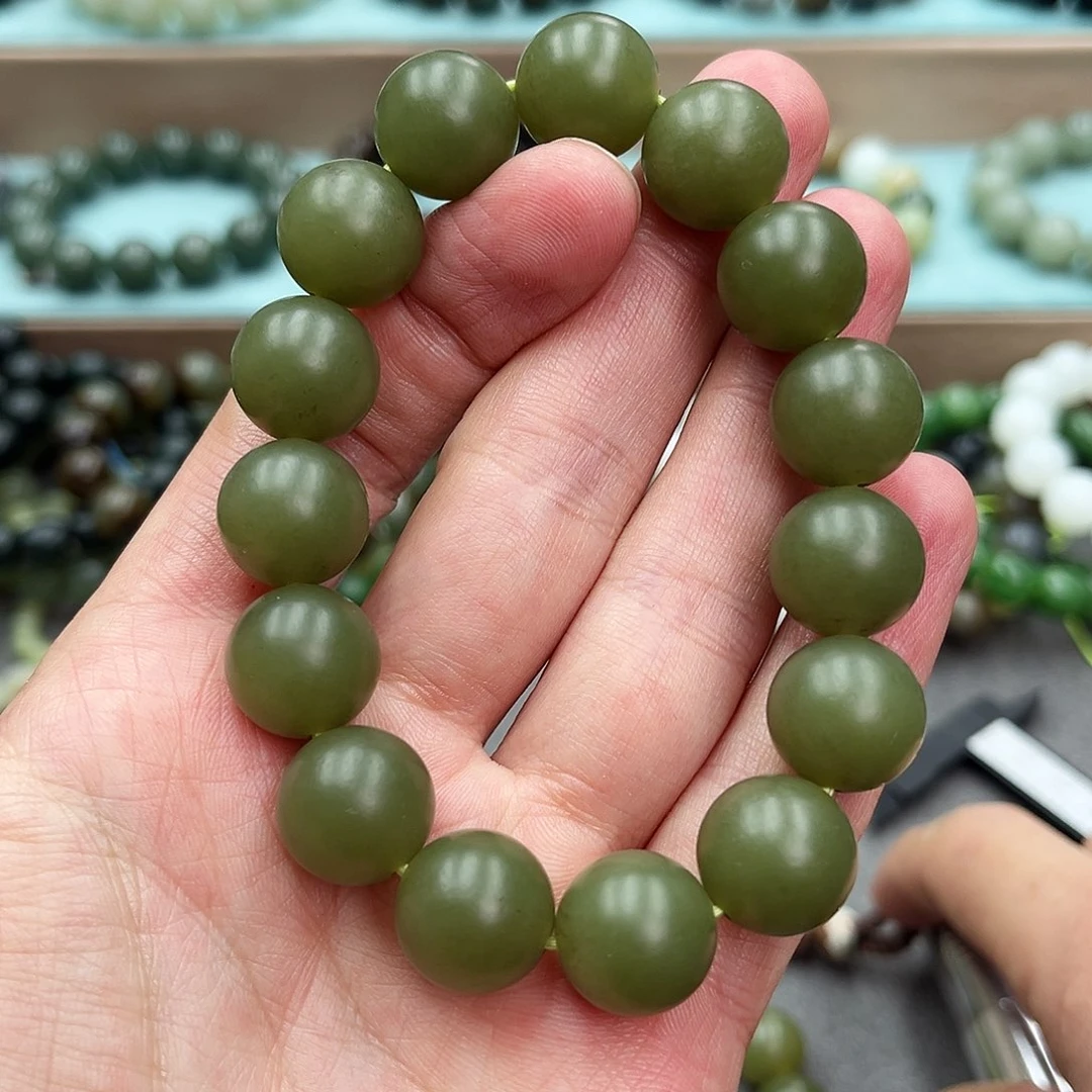 和田玉手链未镶嵌