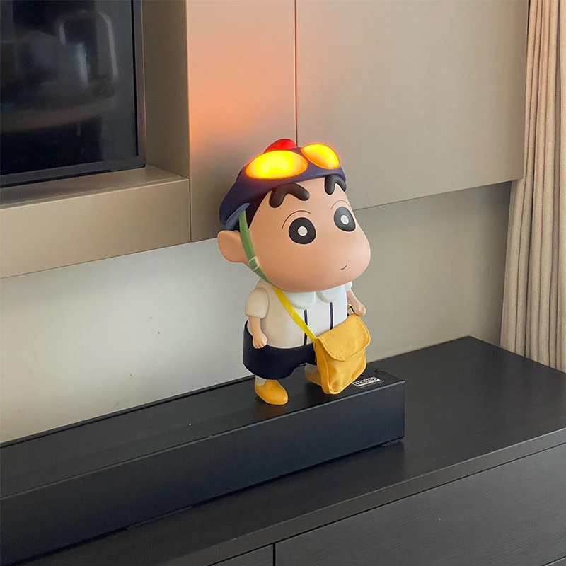 发光大号校服蜡笔小新手办动漫周边公仔玩偶生日情人节潮玩礼物