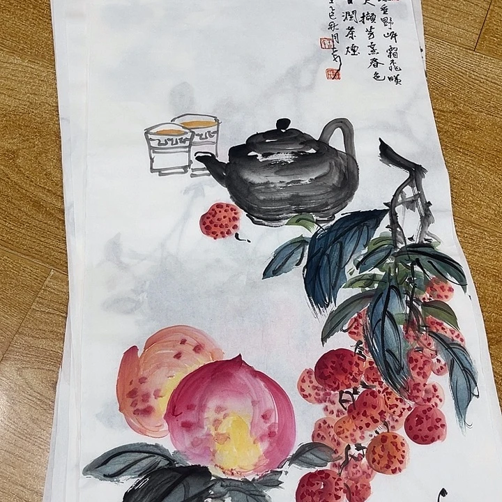 姜奇老师花鸟作品69×34