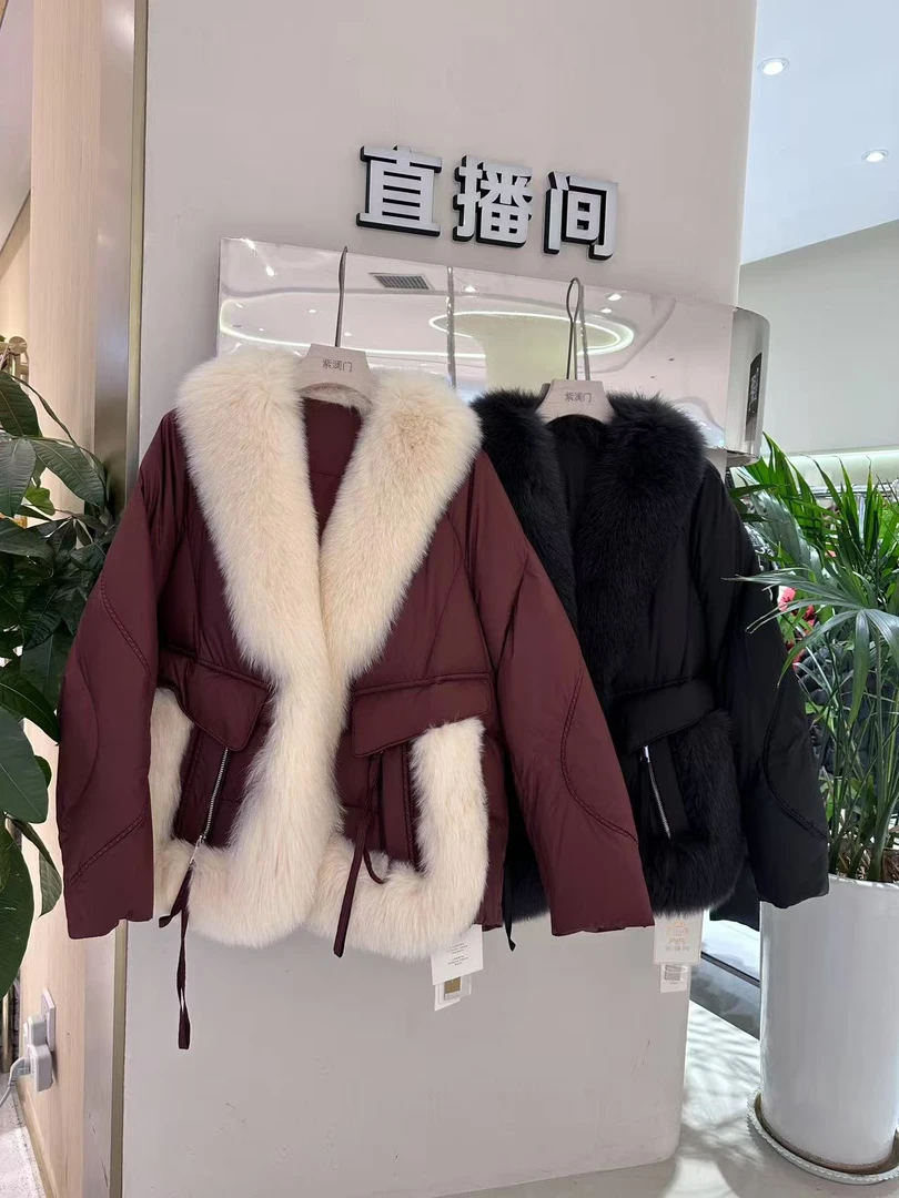 高端时尚气质百搭鹅绒服8809