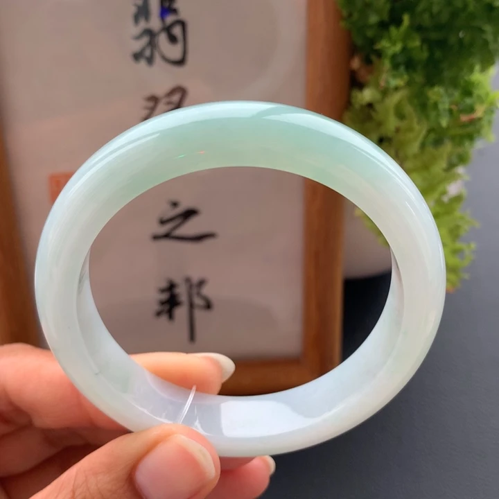 翡翠手镯未镶嵌翡翠手镯54+