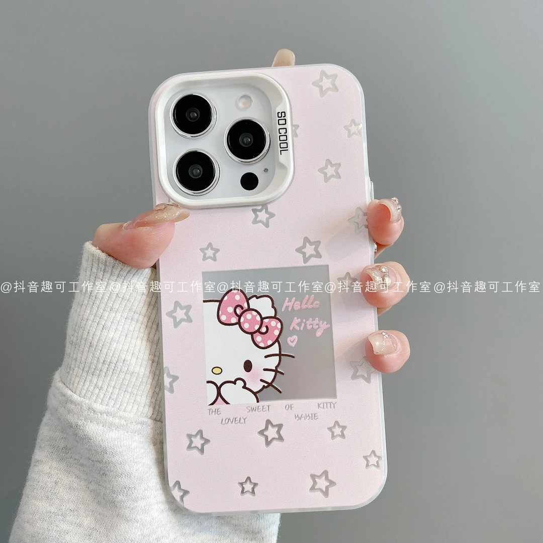 磨砂彩银适用iphone16promax苹果15/14/13华为小米粉星KT潮手机壳