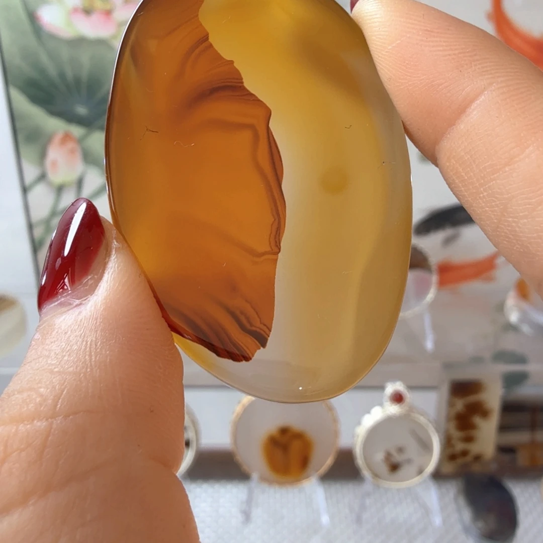 未镶嵌吊坠(不含链)玛瑙/玉髓91