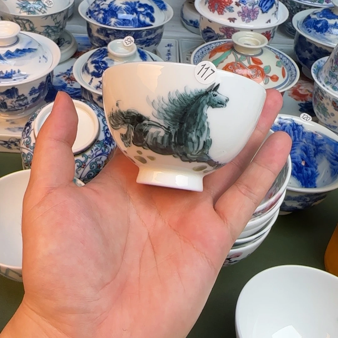 彦祖纯手工手绘茶具117
