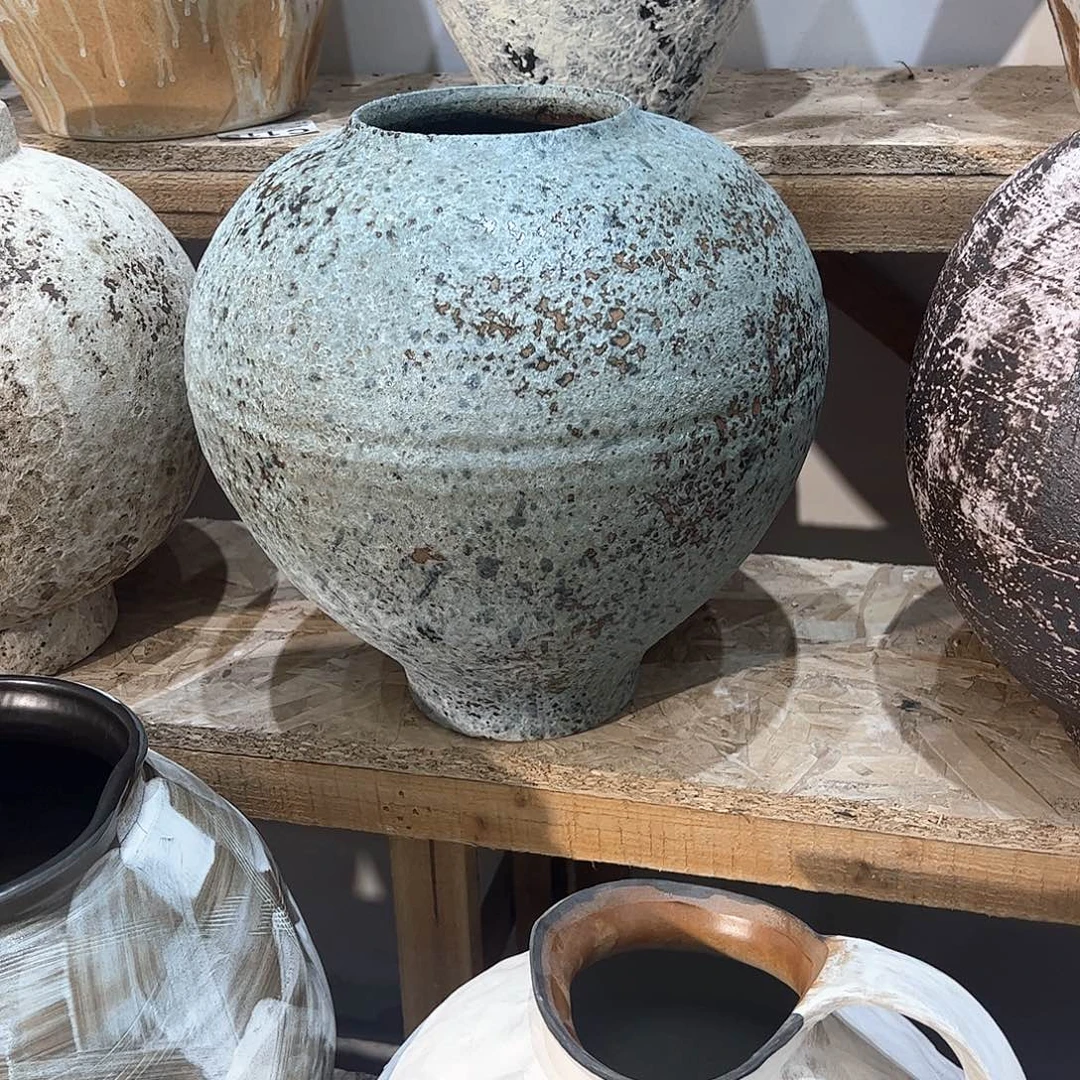 紫砂花瓶景德镇陶瓷高度32/12