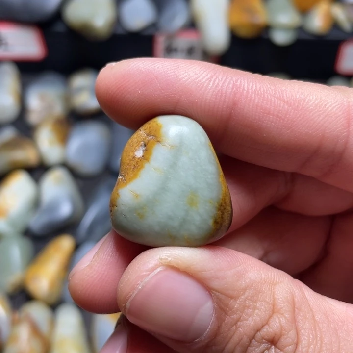 和田玉未镶嵌挂件55