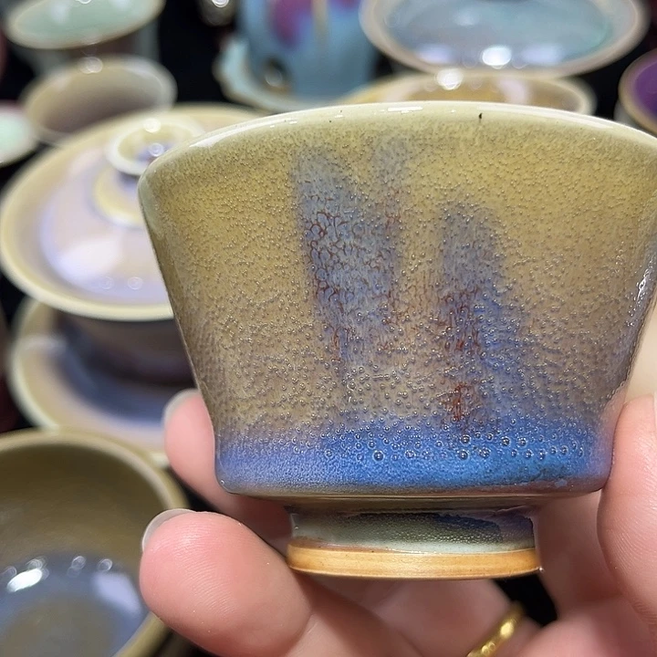 明***g摆件陶钧窑茶器钧窑茶器