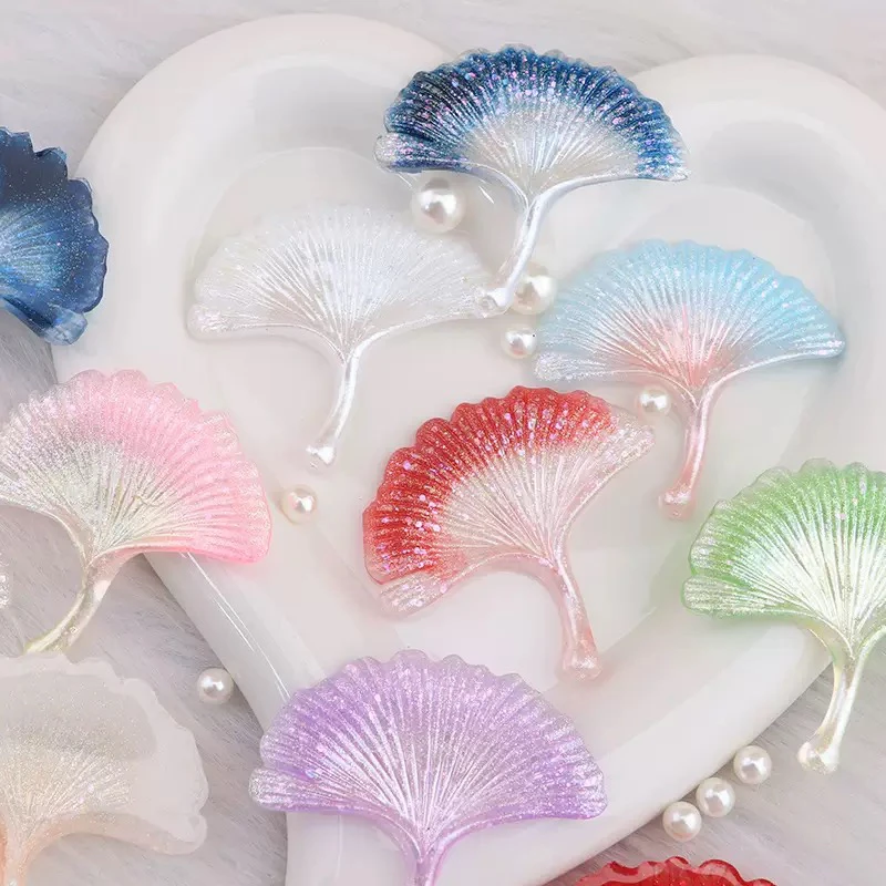 珠光萤火虫银杏树叶diy配件