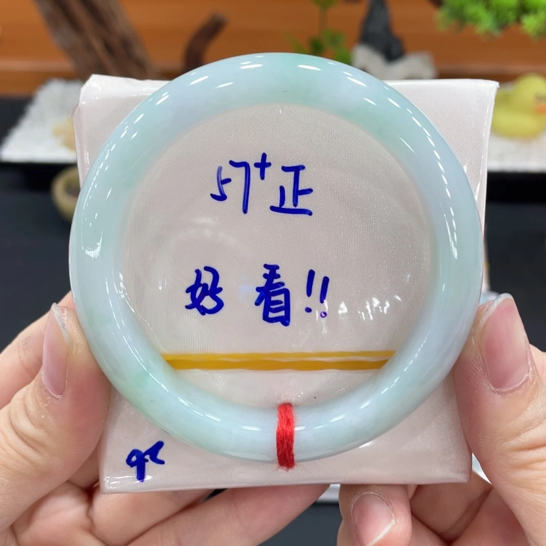 翡翠未镶嵌手镯缅甸天然翡翠